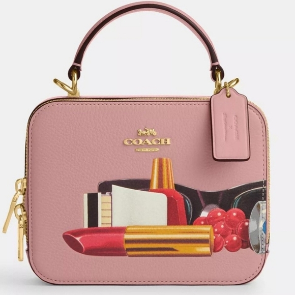 🥰 Coach X Tom Wesselmann Box limited edition Crossbody - Picture 1 of 6